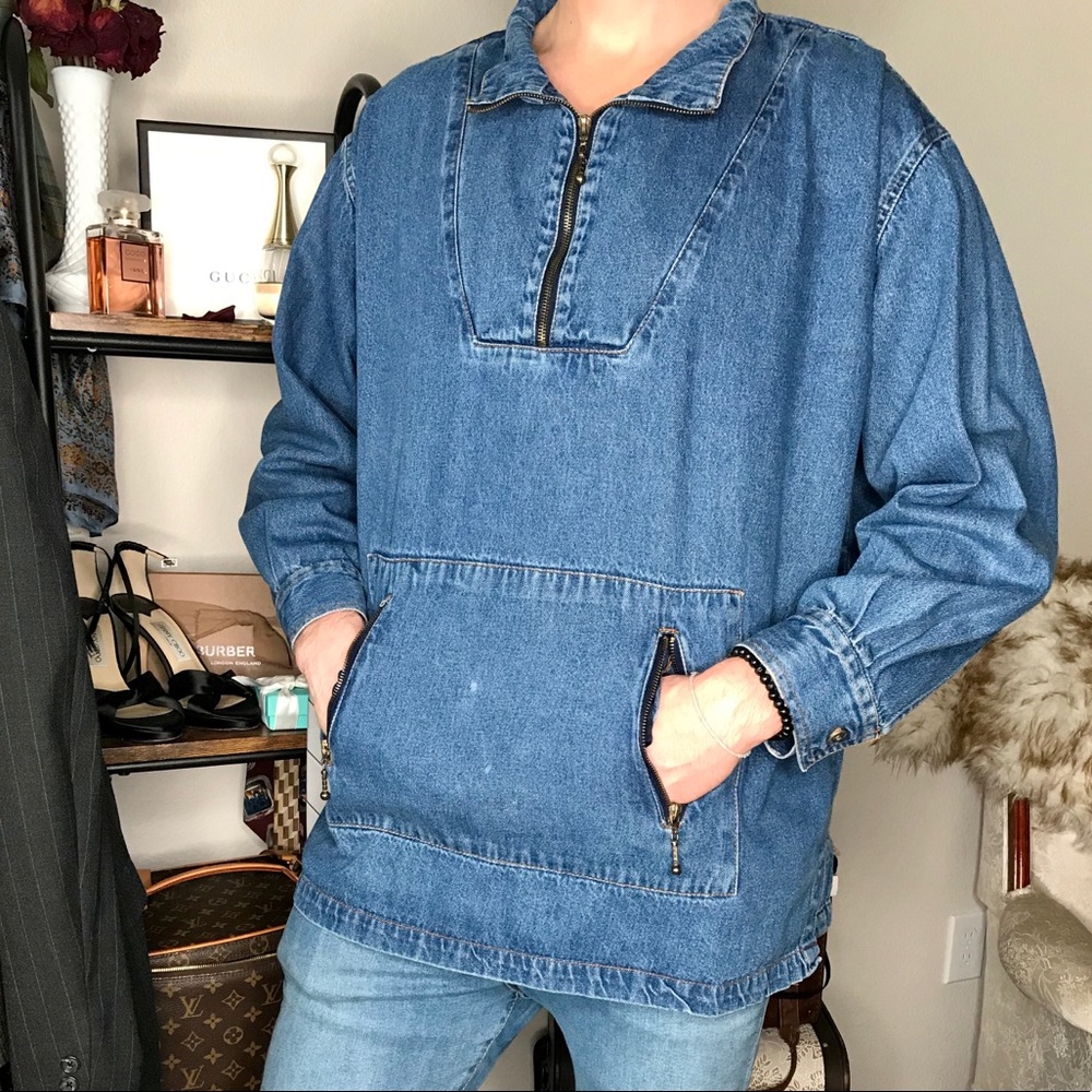 Awesome Vintage 80’s AJS Denim Wear Jacket!